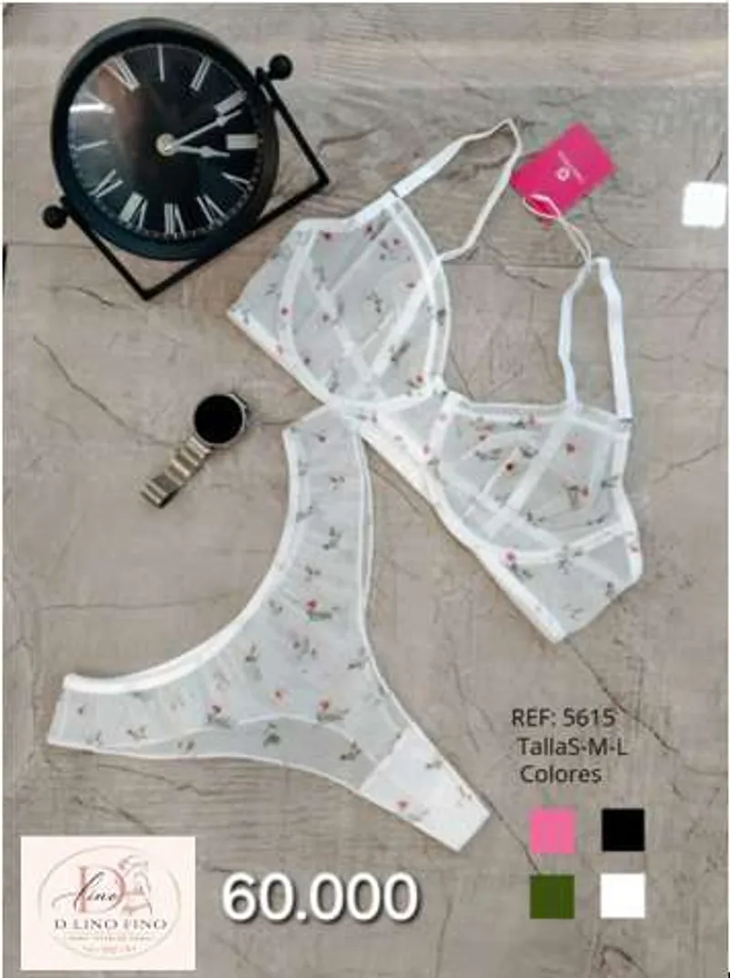 Conjunto Floral Cruzado